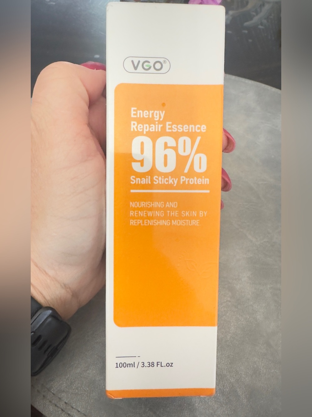 VGO 96% Snail Mucin Serum - Advanced Hydrating 3.38 Fl Oz (Pack of 1)